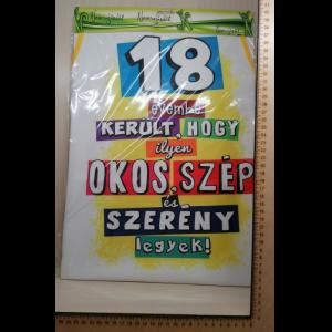 Feliratos kötény -