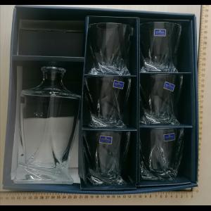 Whiskey szett kristály -