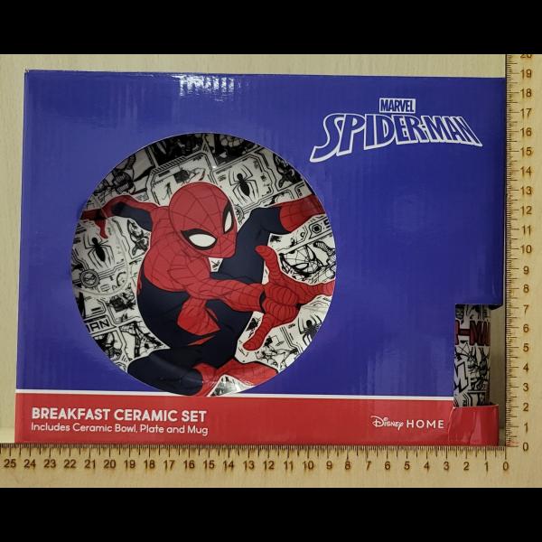 Spiderman étkészlet